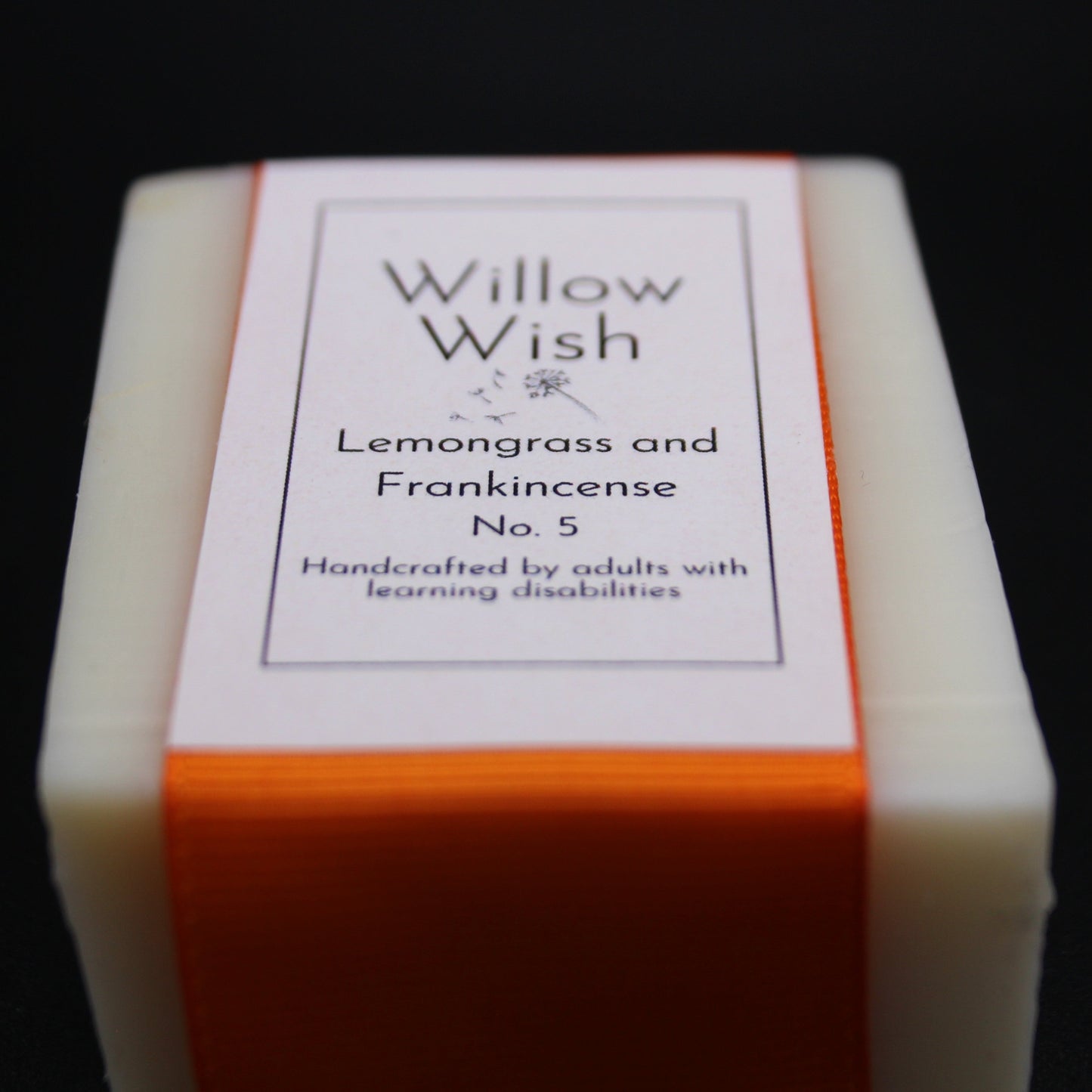 Willow Wish Organic Vegan Soap No.5  Lemongrass and Frankincense