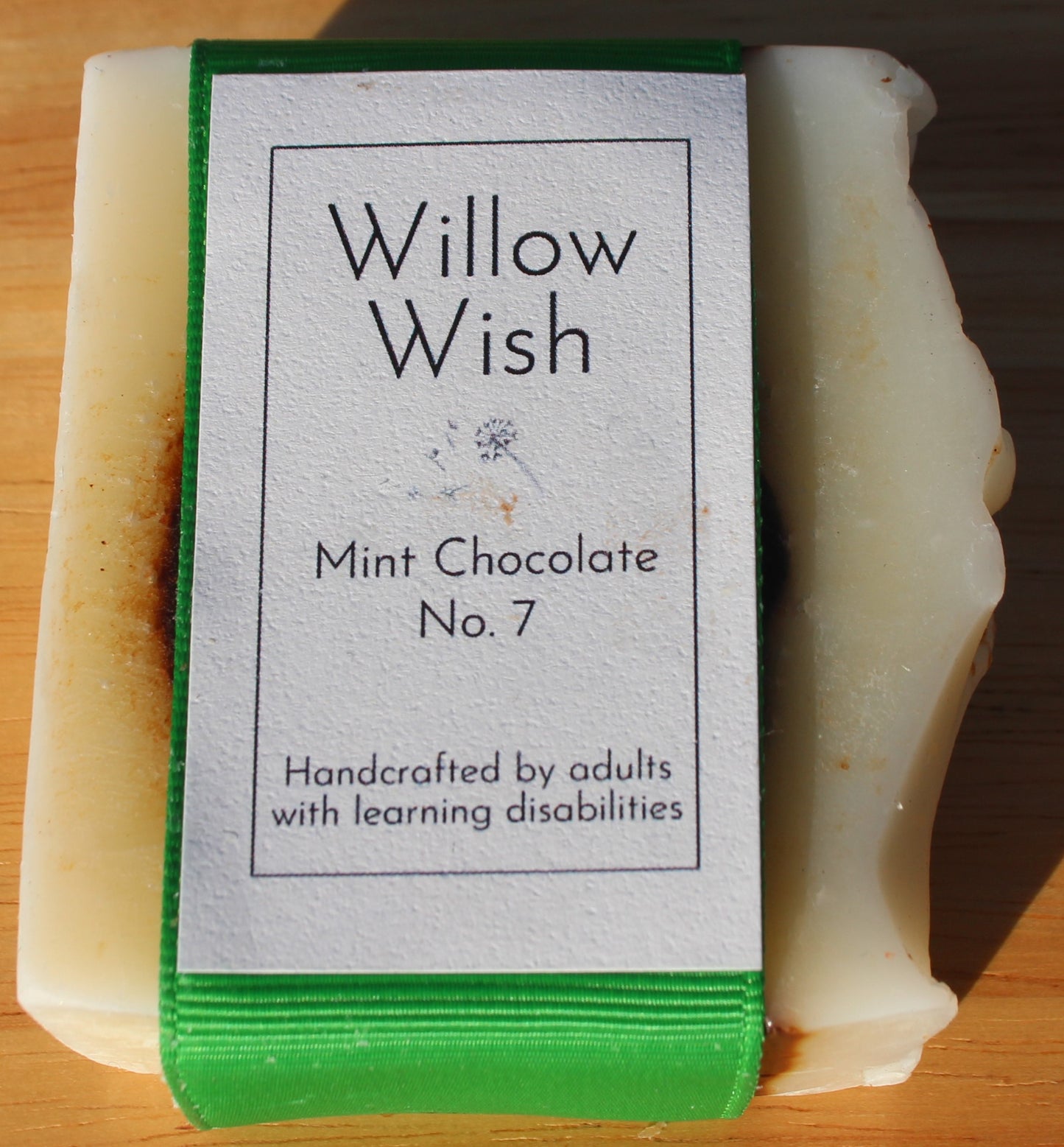 Willow Wish Organic Vegan Soap No.7 Mint Chocolate