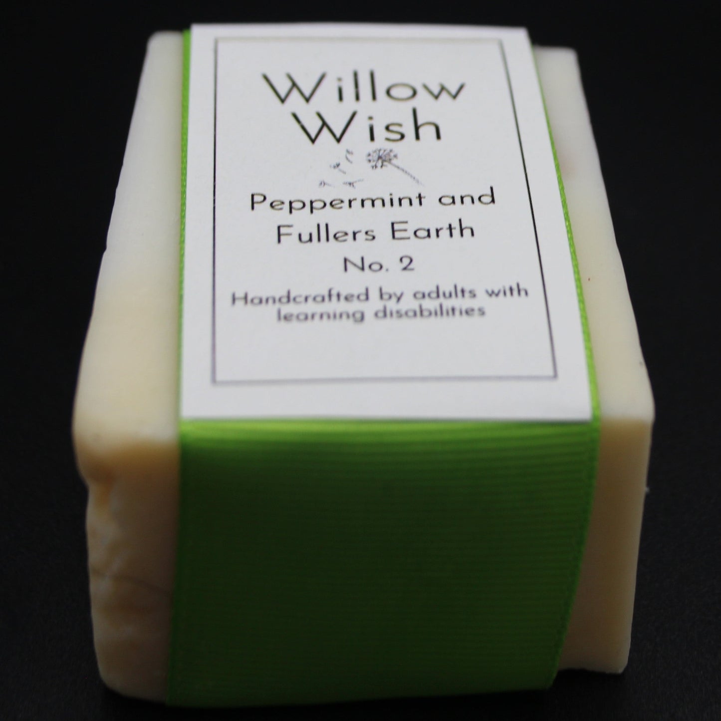 Willow Wish Organic Vegan Soap No.2  Peppermint and Fullers Earth