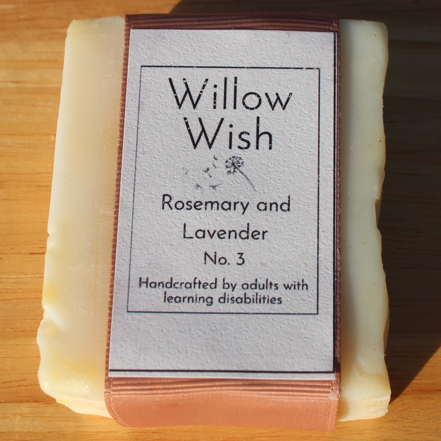 Willow Wish Organic Vegan Soap No.3  Rosemary and Lavender