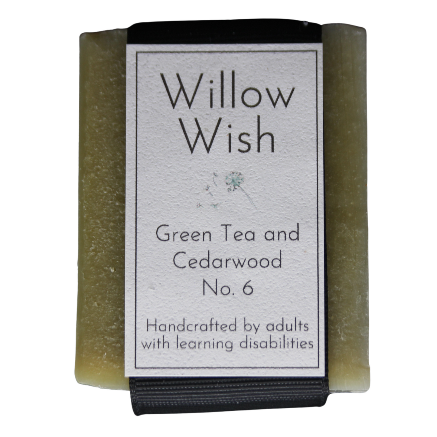 Willow Wish Organic Vegan Soap No.6 Green Tea and Cedarwood