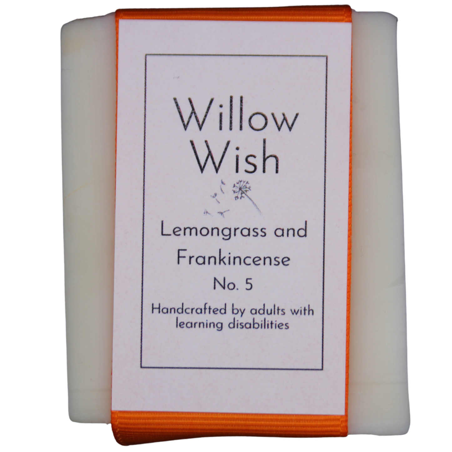 Willow Wish Organic Vegan Soap No.5  Lemongrass and Frankincense