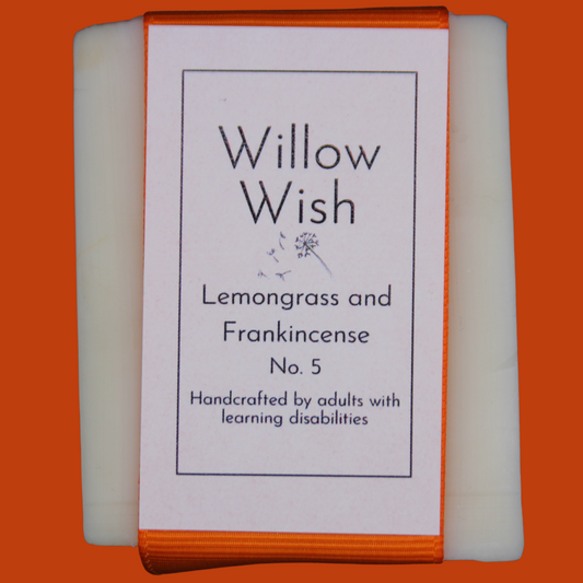 Willow Wish Organic Vegan Soap No.5  Lemongrass and Frankincense