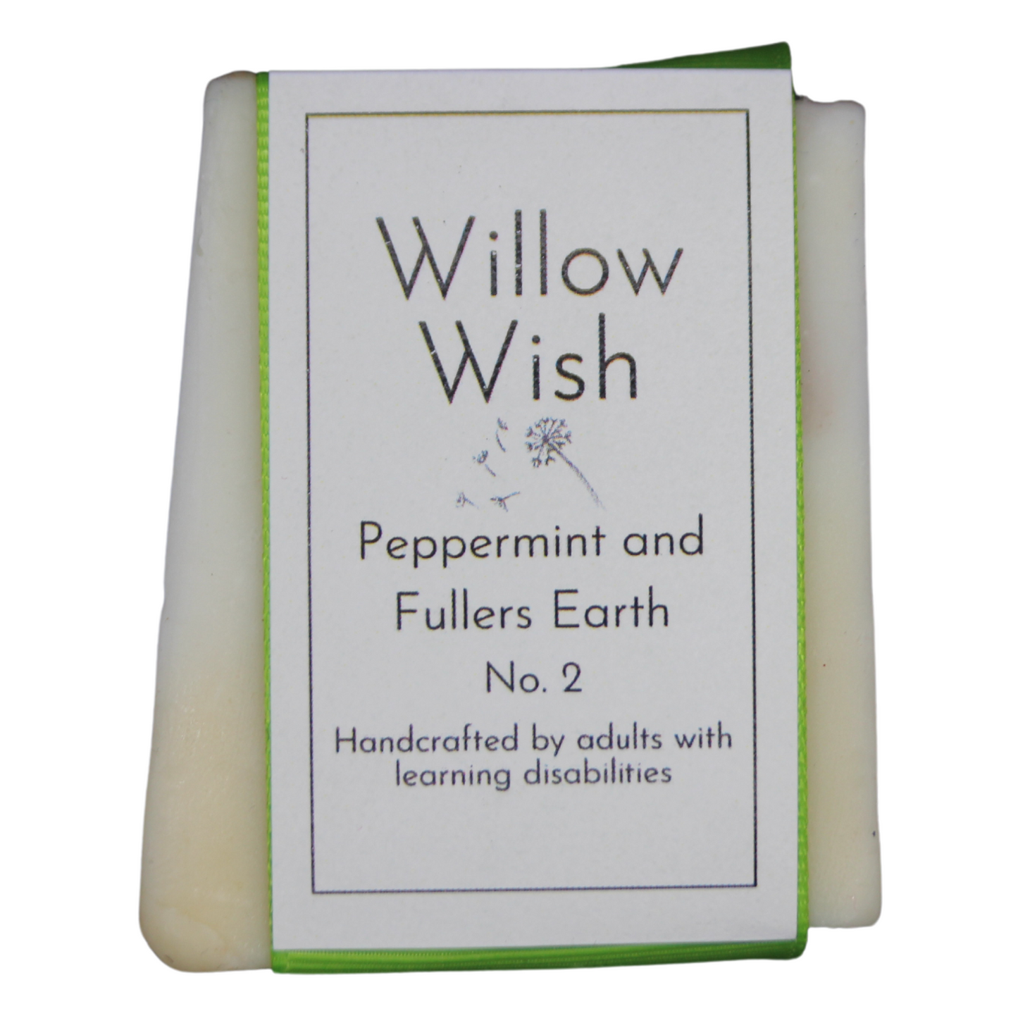 Willow Wish Organic Vegan Soap No.2  Peppermint and Fullers Earth