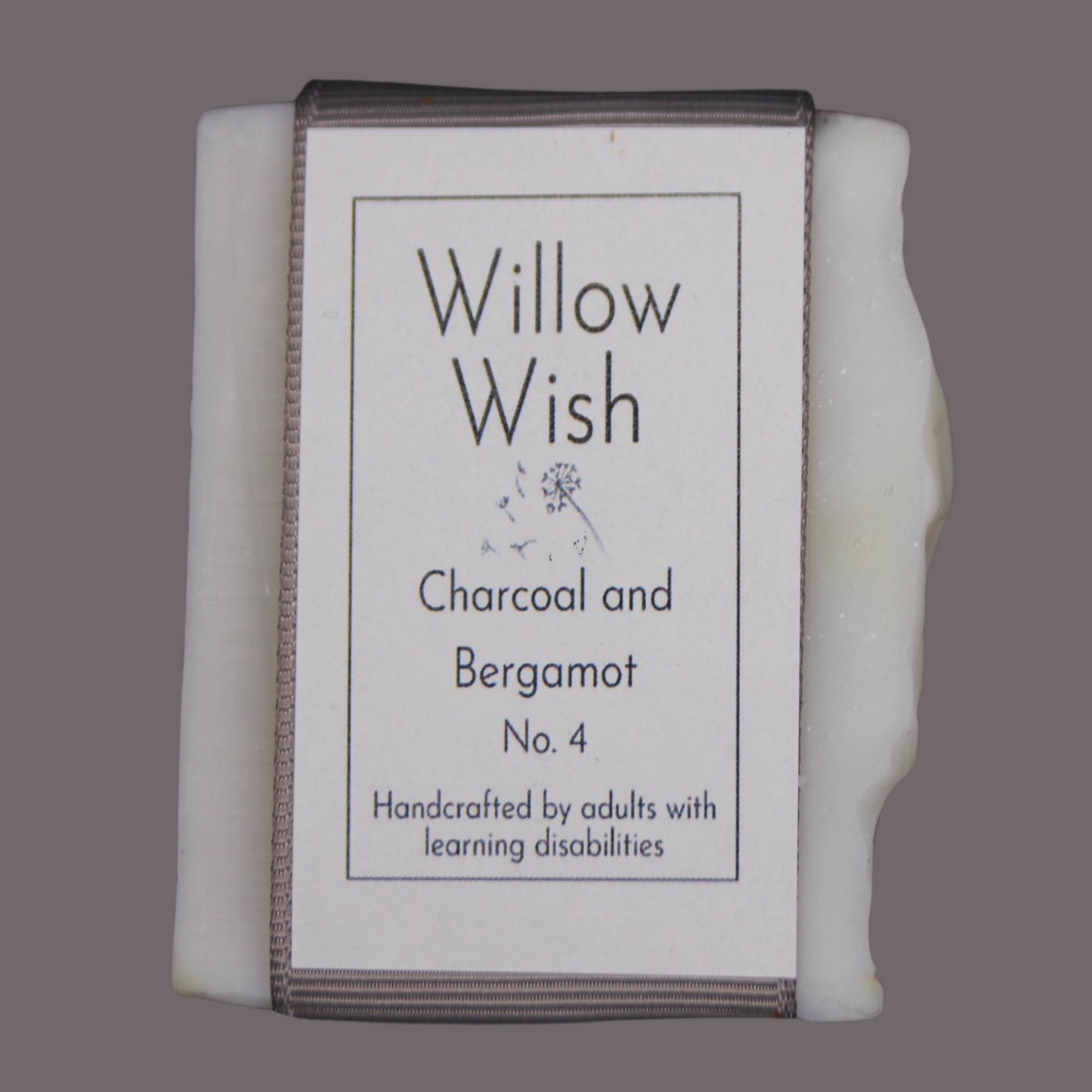 Willow Wish Organic Vegan Soap No.4 Charcoal and Bergamot