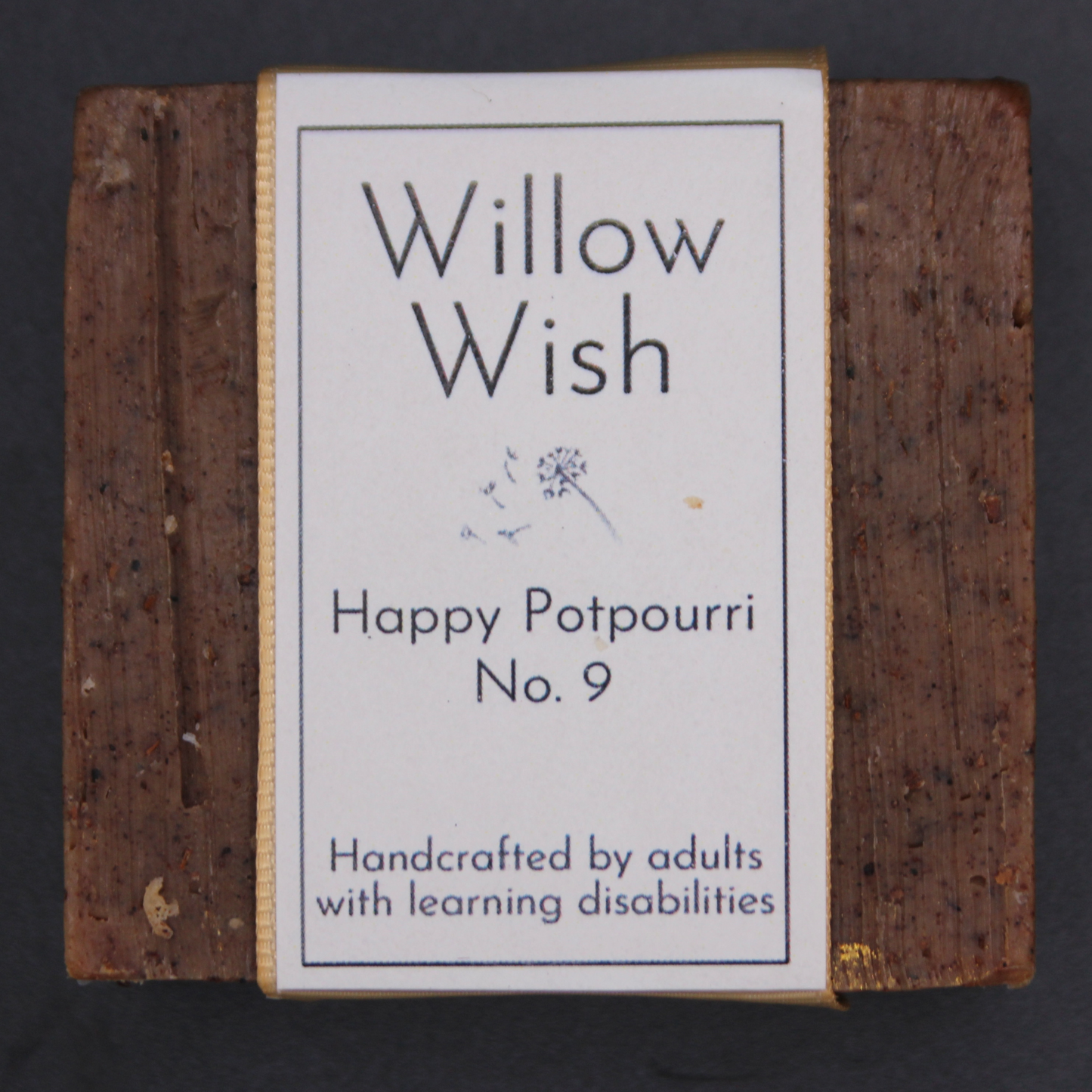 Willow Wish Organic Vegan Soap No.9 Happy Potpourri